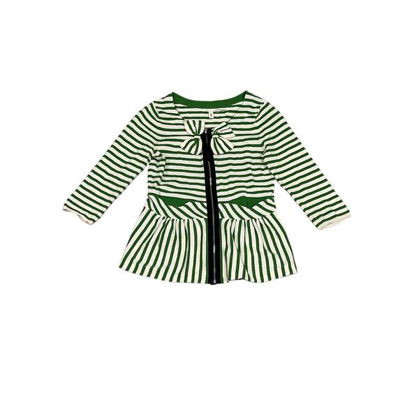 Moth, 3/4 Sleeve, Full Zip, Top. Size XS, KB184 - Picture 1 of 5